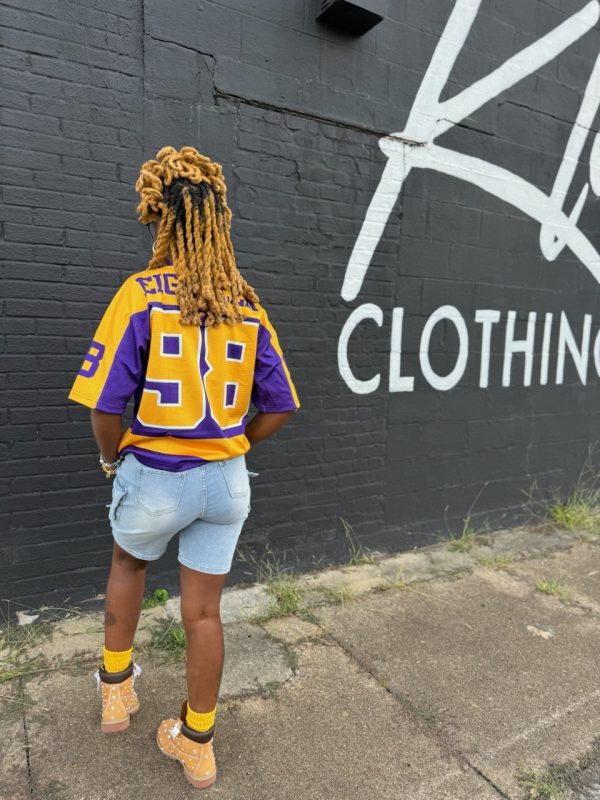 Miles Retro Football Jersey - Image 2