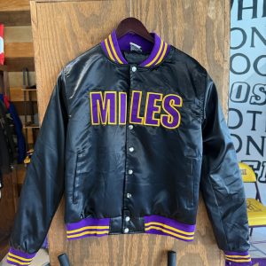 Miles Satin Bomber Jacket