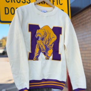 Miles Premium Crewneck w/ Golden Bears Script on Back